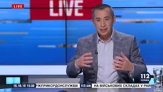 "Загид Краснов о свободе слова в Украине в эфире канала 112 . 10 10. 2018"