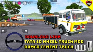 Bus Simulator Indonesia ~ New TATA 10 Wheel Truck Mod - Download Link - Android Gameplay FHD 845