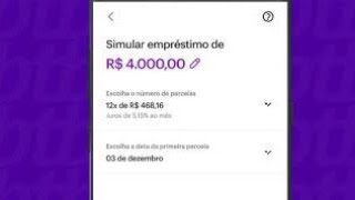 NUBANK liberou novo emprestimo paguei antecipado valor 50 reais e aumentou pra $800