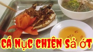 CÁ NỤC CHIÊN_SẢ ỚT SIÊU NGON_TRONG MÙA DỊCH|#HKT.TV#29