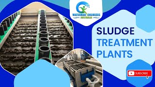 Sludge Treatment  Equipment's, Sludge Dewatering Drying Plants