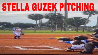 STELLA GUZEK PITCHER FOR EMPIRE STATE HUSKIES 14U NATIONAL. 6 STIKE OUTS 3 INNIGS