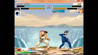 MUGEN Shiki Tohno (me) VS Ryu