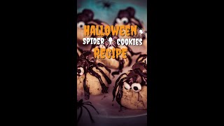 Baked Treats For A SPOOKY Night! 🎃 Halloween Spider Cookie Recipe 🕷️ | Halloween Recipes Made Easy!