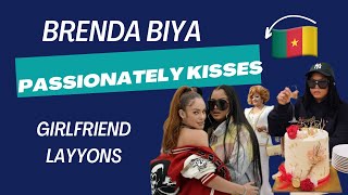 Cameroonians Shocked as Brenda Biya Passionately Kisses Girlfriend Layyons🇨🇲🇨🇲