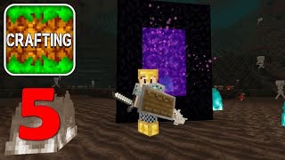 END Portal || Crafting and Building Survival Part 4 || Crafting and Building Survival Gameplay