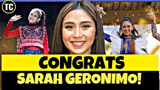 SARAH GERONIMO AYAW PAAWAT! SIYA ANG FIRST PINOY NA NAKAGAWA NITO! | SARAH GERONIMO PHENOMENON!