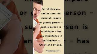 One Minute with God – Daily Bible Reading – Verse of the Day – Ephesians 5:5