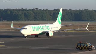 AMAZING MORNING Light for a Transavia arriving for a charter flight at Munster/Osnabruck! | 4K