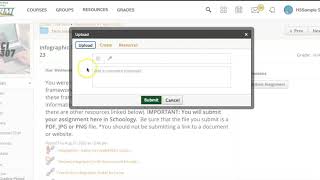 Student Video How to Submit Assignment in Schoology