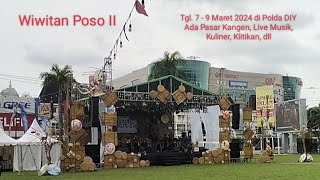 Persiapan Wiwitan Poso II di Polda DIY ada Pasar Kangen dan Live Musik