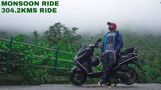 Mumbai to Malshej Ghat on Suzuki Burgman Street | Monsoon Ride 2021 | Solo Ride (304.2 kms)