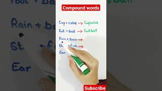 Compound Words in English #englishvocabulary #ielts