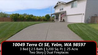 Just Listed! 10049 Terra Ct SE, Yelm, WA