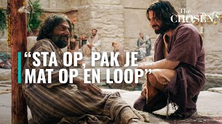 Sta op, pak je mat op en loop | Genezing bij bad van Bethesda | The Chosen | Seizoen 2, Aflevering 4