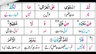 P21TF216  Tafseer Ul Quran Para 21 Surah Al   Sajdah Ayaat 01   14