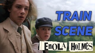 Train Scene (Enola & Tewksbury Meet) | Enola Holmes (1080p)