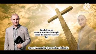 Domnul nu intarzie ca omul (Cover) Savu Laurentiu