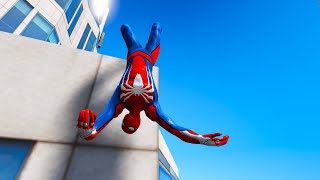 GTA 5 Epic Ragdolls | Spiderman and Colorful Spiderman Jumps/fails (Euphoria Physics Funny Ragdolls)