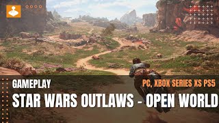 Star Wars Outlaws - gameplay (Toshara planet / open world)