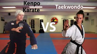 Taekwondo vs Kenpo Karate ~ Karate rules