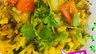 MIXED VEGETABLES/MIXED SHOBJIR BAZI/ফাঁকিবাজি রান্না করলাম আজকে