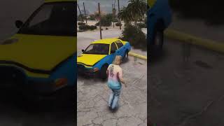 Crazy Taxi Attacks David THREE TIMES in OCRP #gtarp #ocrp #fivem