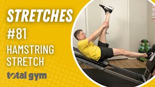 Hamstring Stretch | Total Gym Exercises #81