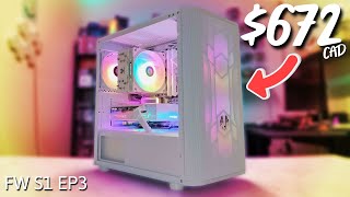 The BEST White Gaming PC in Canada! (Flipping Wednesday S1:E03)