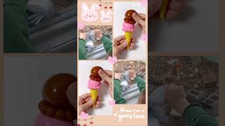 😋아이스크림 말랑이 만들기🍦Ice Cream Squishy DIY with Nano Tape!  #실리콘테이프