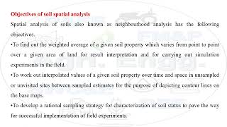 GIS FOR SOIL VARIABILITY STUDIES