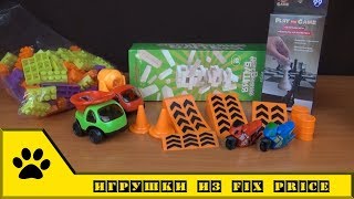 Игрушки из Fix Price: конструктор, шахматы, дженга, мототрек и машинки-точилки