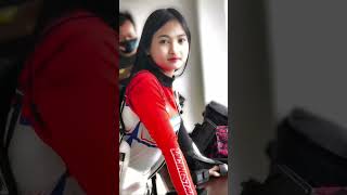 Pembalap Cantik Wiwi Pratiwi Video #Shorts jedag jedug