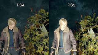 Resident Evil 4 Remake Comparison PS4 vs PS5