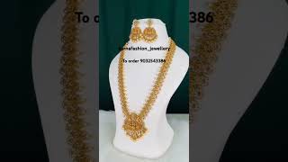 Price : 1790/- plus shipping#onegramgoldjewellery#haramsets#nakshijewellery#jewellery#1grm