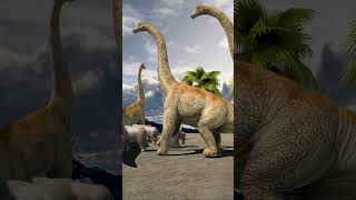 Brachiosaurus vs Elephant A Prehistoric Duel