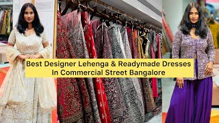 Best Designer Lehenga and Readymade Dresses in Commercial Street Bangalore @khushbushetty #lehenga