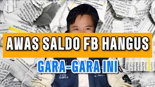 AWAS SALDO/GAJI FACEBOOK HANGUS GARA GARA INI‼️☑️ SEGERA ATASI ☑️💯