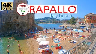 Rapallo Italy 🇮🇹 - 2024 Summer - Walking Tour 4K50fps