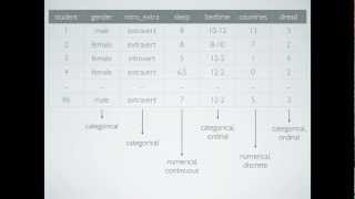 Types of variables