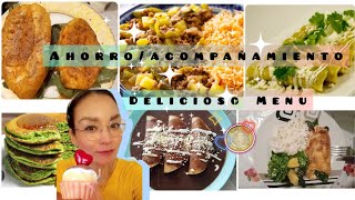 Logra tu ahorró con poco presupuesto ama de casa | ideas de menu semanal ✨💯