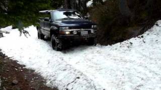 Whipsaw-2010. Kevin, snowy downhill