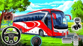 Mastering Offroad Driving Skills in US Coach Bus Simulator | The Ultimate US Coach Driving Challenge