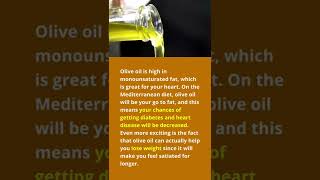 Olive oil is great for your heart #shorts