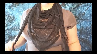 DIY Scarf Shawl Wrap Craft