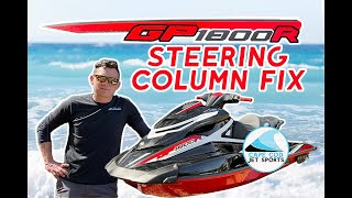 Fixing Gp1800r steering vertical play & spring service 2019 Yamaha Waverunner