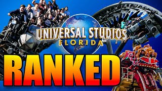 Universal Orlando EVERY Roller Coaster Ranked