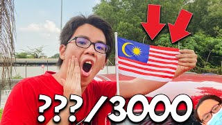 We Counted 3000 + Cars to See How Patriotic Malaysians Are - Experiment