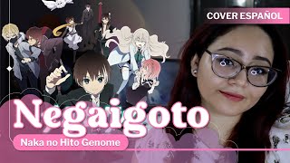 『Negaigoto ESPAÑOL』Nakanohito Genome | Jikkyouchuu Eps 1 INSERT SONG cover | Fhána『 @BethRdz 』