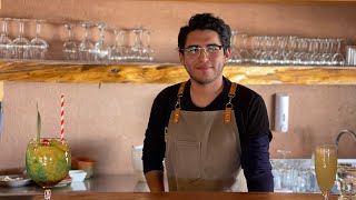 GENTE TV Coctelería con Eduardo de la Barra bartender Agua Loca Restaurant en San Pedro de Atacama